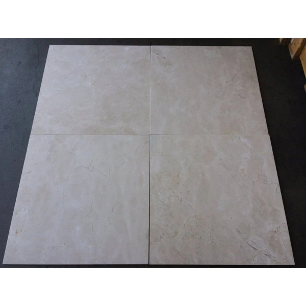 Stone & Tile Shoppe, Inc. 18" x 18" Marble Marble Look Wall & Floor